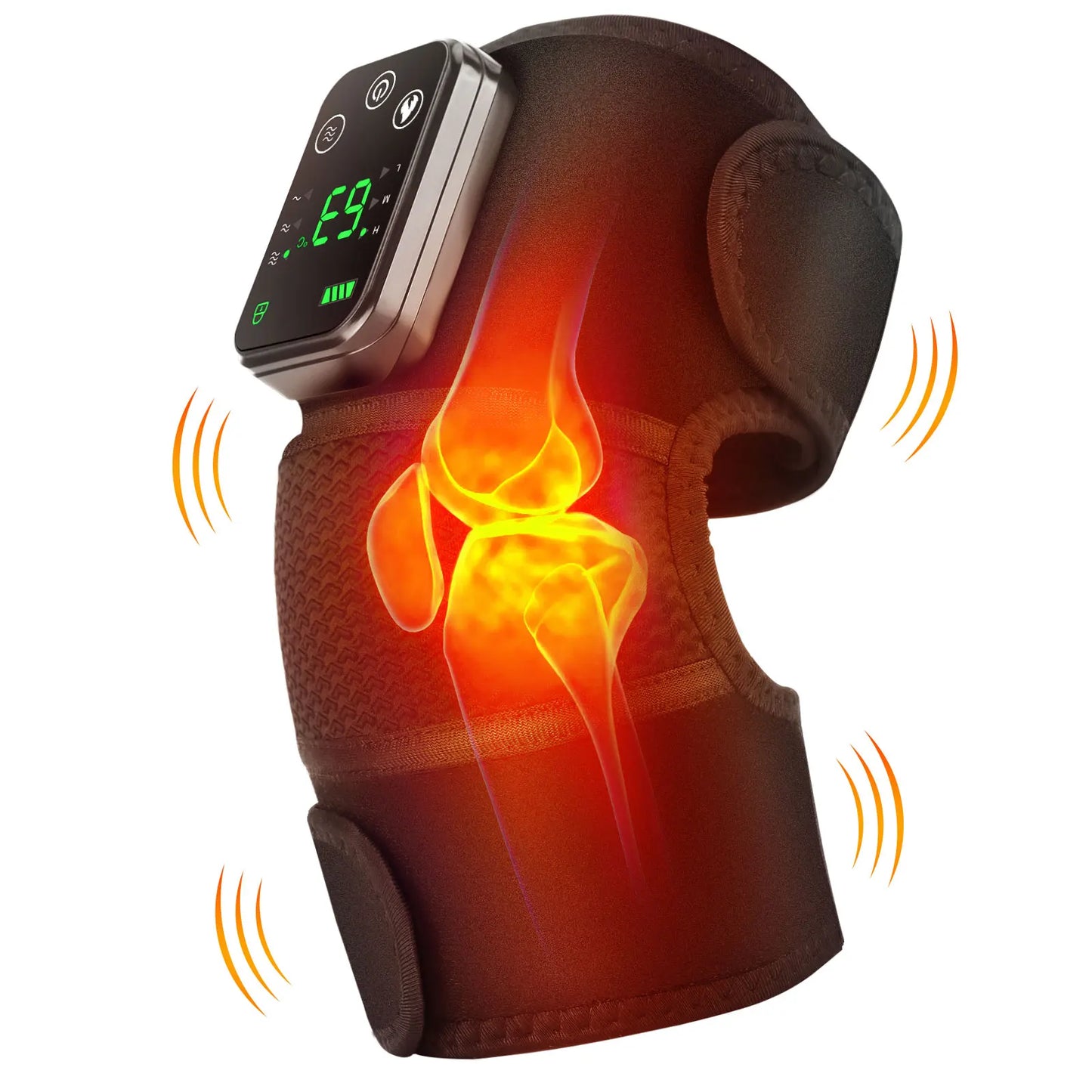 LegThera™ Heated Vibration Knee Massager