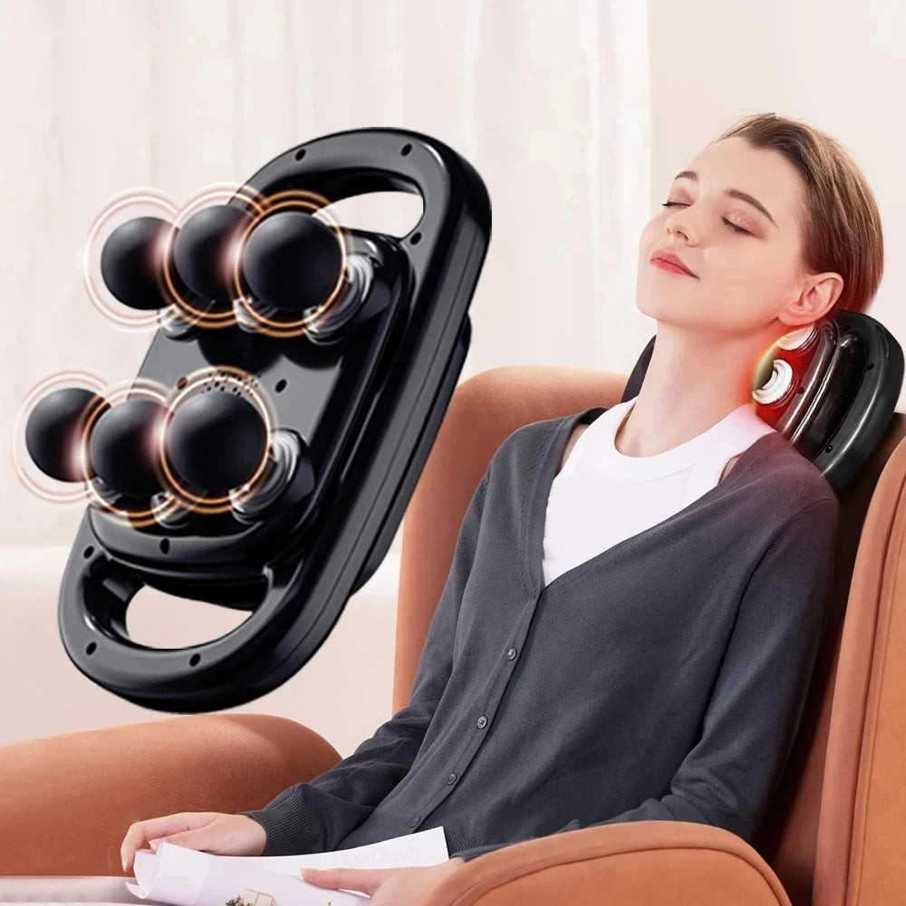 LegThera™ 6-Head Deep Tissue Massage Gun