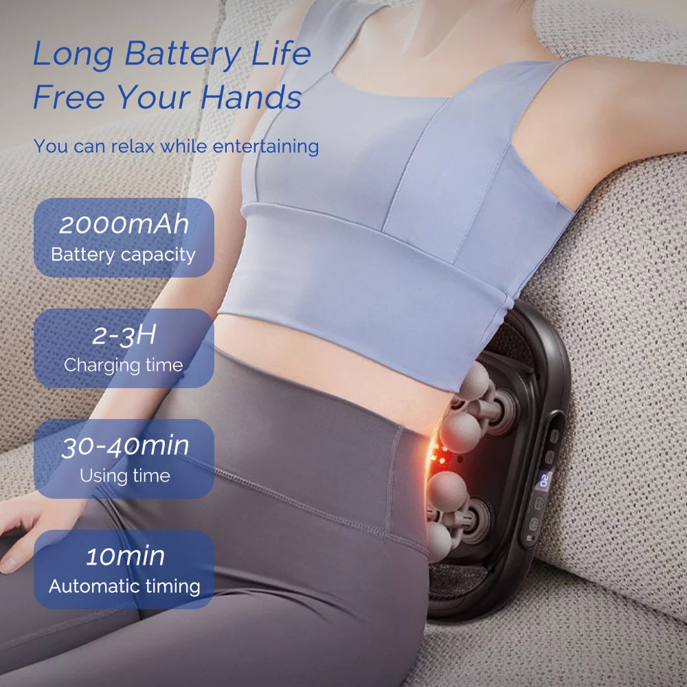 LegThera™ 16-Head Deep Tissue Massage Gun