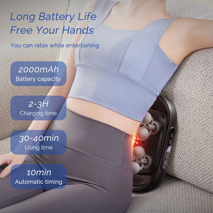 LegThera™ 16-Head Deep Tissue Massage Gun